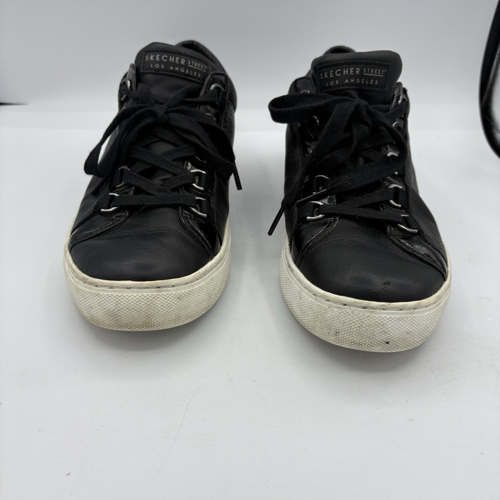 Skechers Shoes Womens Size 10 Black 73532 Street Los Angeles Rise Fit Sneakers - Picture 4 of 9